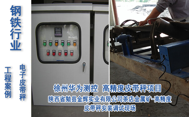 陝西（xī）省勉縣金輝實業有（yǒu）限公司茶店七裏（lǐ）溝銅多金屬礦-皮帶秤項目_專業（yè）電子皮帶秤生產廠家